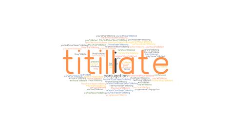 38 Synonyms of TITILLATE .